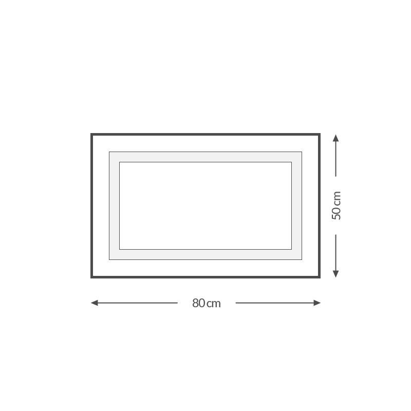 50cm 80cm jacquard bath mat size guide